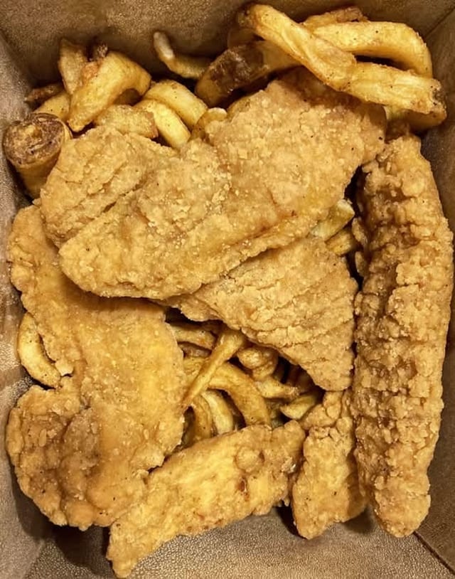 Chicken Tenders Dinner Plates.