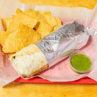Chicken Cutlet Burrito