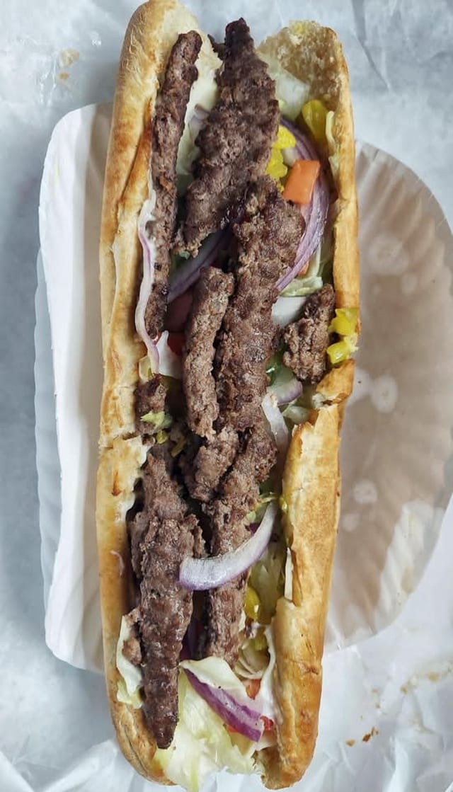Cheeseburger Sub.